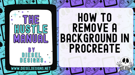 How to Remove a Background in Procreate (My Way!)