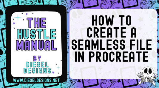 How to create a Seamless File in Procreate