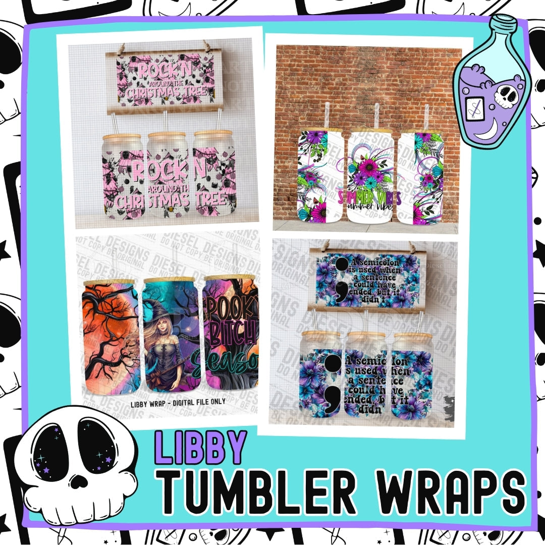 Libby Tumbler Wraps