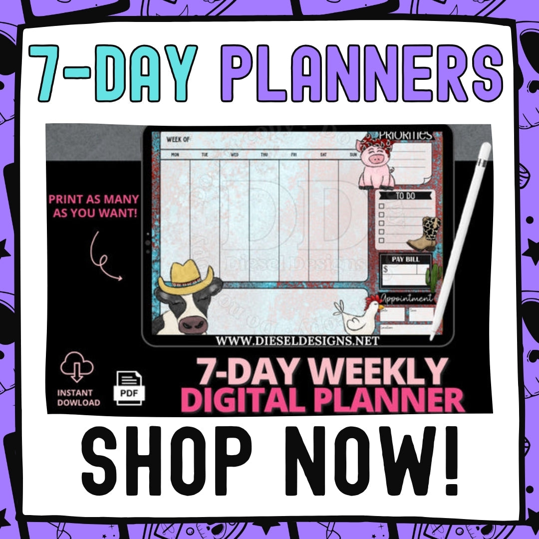 7-day planners