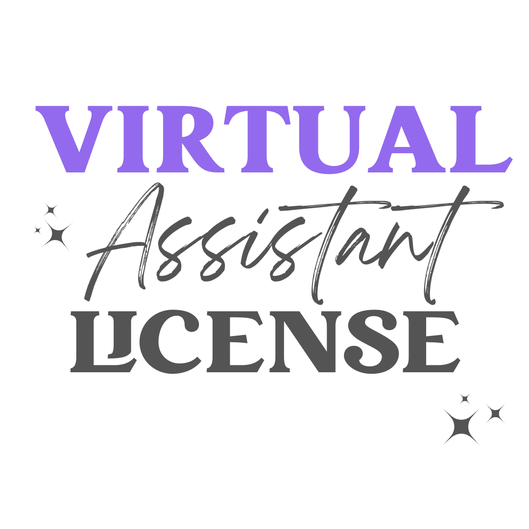 2025 Virtual Assistant License