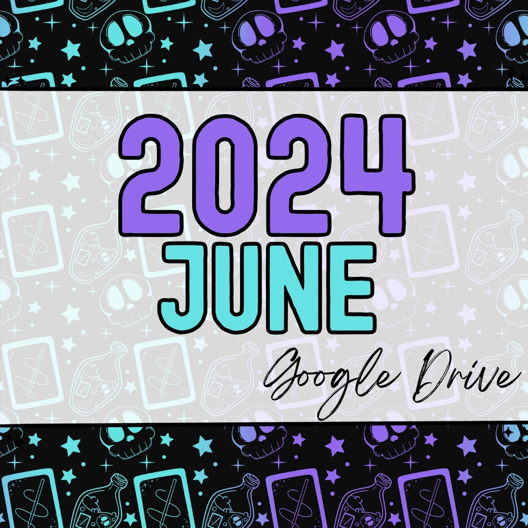 June 2024 Google Drive | 300 DPI | Transparent PNG | Seamless | Tumbler Wraps