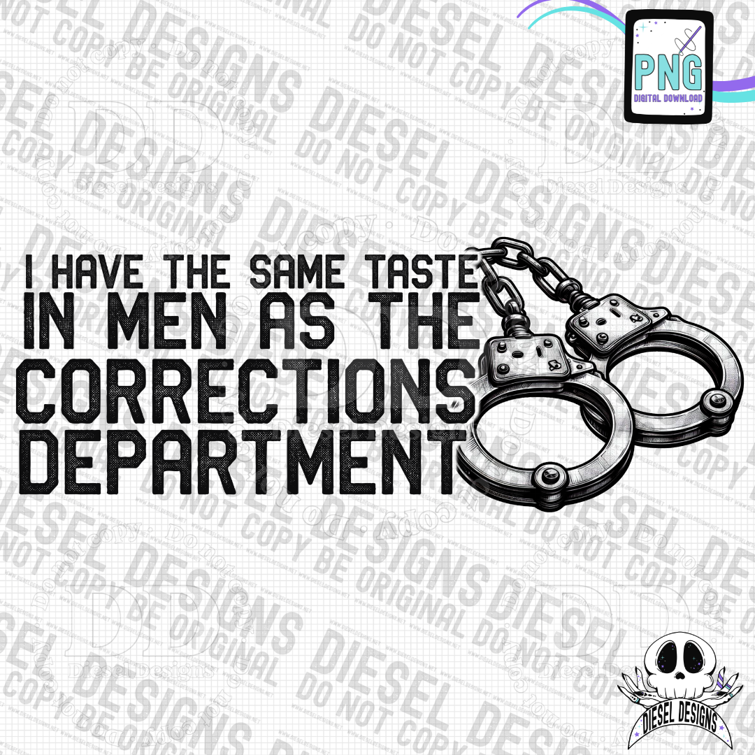 Corrections Department PNG  | 300 DPI | Transparent PNG | Digital File Only