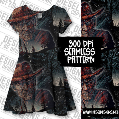 NSFW Horror Collab with Early Bird Design Co. | 300 DPI | PNG | Seamless | Tumbler Wraps | Collab |