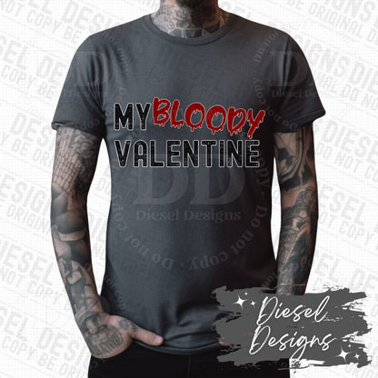 My Bloody Valentine | 300 DPI | PNG | Seamless | Tumbler Wraps