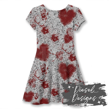 My Bloody Valentine | 300 DPI | PNG | Seamless | Tumbler Wraps