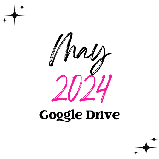 May 2024 Google Drive | 300 DPI | Transparent PNG | Seamless | Tumbler Wraps