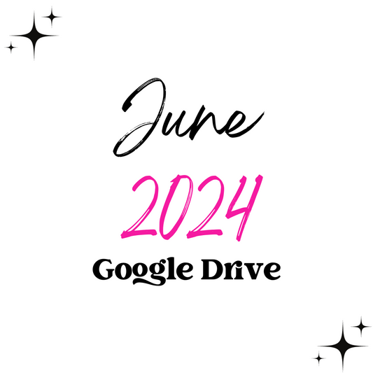 June 2024 Google Drive | 300 DPI | Transparent PNG | Seamless | Tumbler Wraps