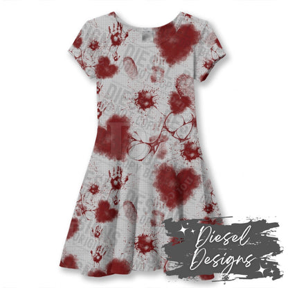 My Bloody Valentine | 300 DPI | PNG | Seamless | Tumbler Wraps