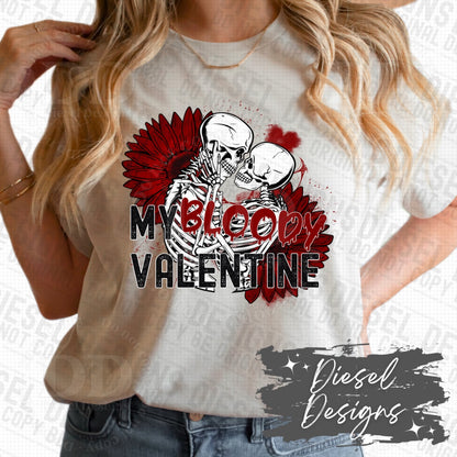 My Bloody Valentine | 300 DPI | PNG | Seamless | Tumbler Wraps