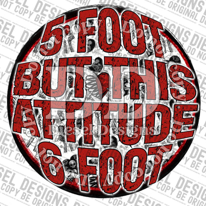 Attitude 6 foot  | 300 DPI | Transparent PNG