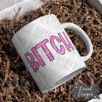 Glitter Bitch PNG  | 300 DPI | Transparent PNG | Digital File Only