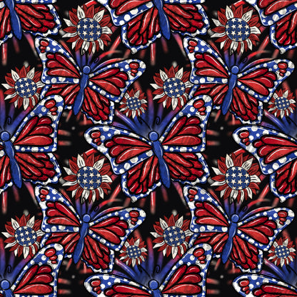 Red, White & Blue Bundle | 300 DPI | PNG | Seamless | Tumbler Wraps | Libby Wraps |