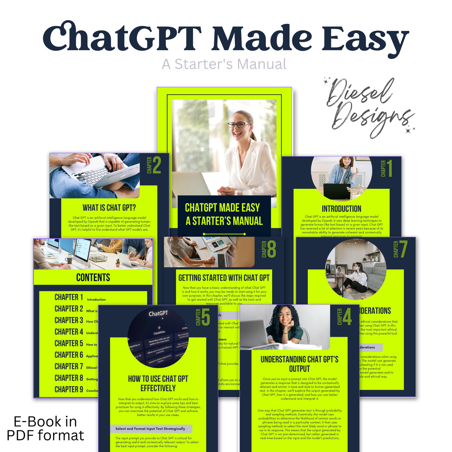 CHATGPT MADE EASY: A STARTER’S MANUAL | E-Book | PDF | Instant Download