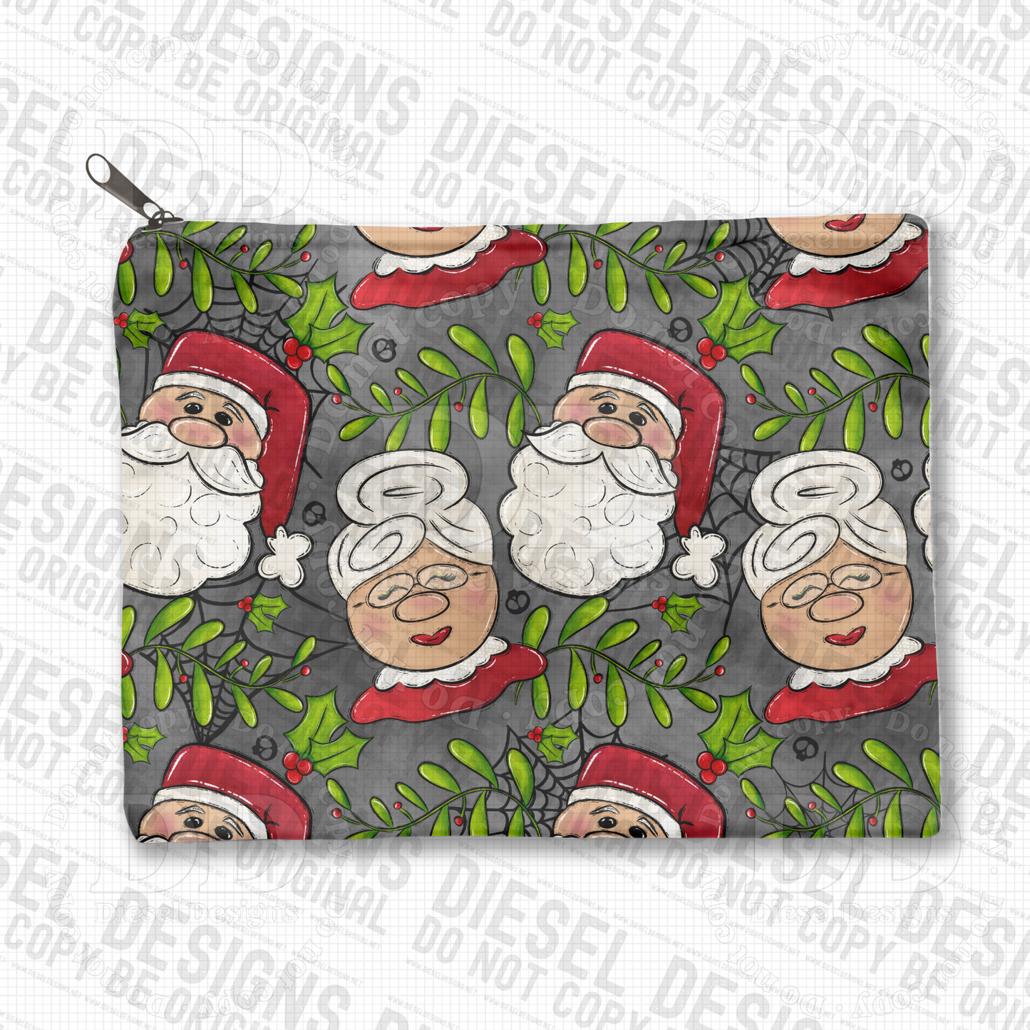 Christmas Seamless Bundle - Regular & Spooky | 300 DPI | PNG | 12" x 12" Seamless