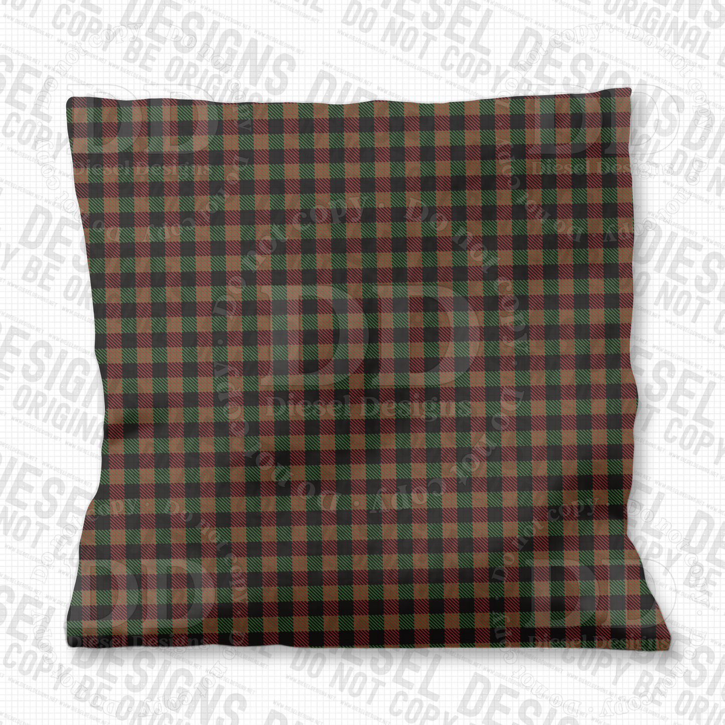 Christmas Plaid V2 | Seamless File | 300 DPI | 12" x 12" | Digital File only