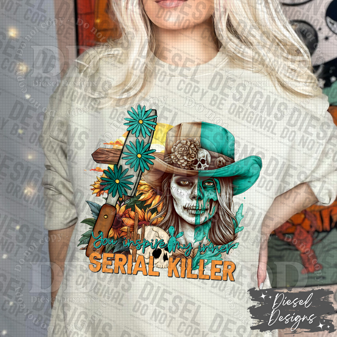 Inner Serial Killer SEMI-EXCLUSIVE | 300 DPI | Transparent PNG | Digital File Only | SEMI-EXCLUSIVE design