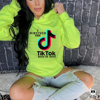 I Survived The Tik Tok Ban of 2025 1 PNG  | 300 DPI | Transparent PNG | Digital File Only