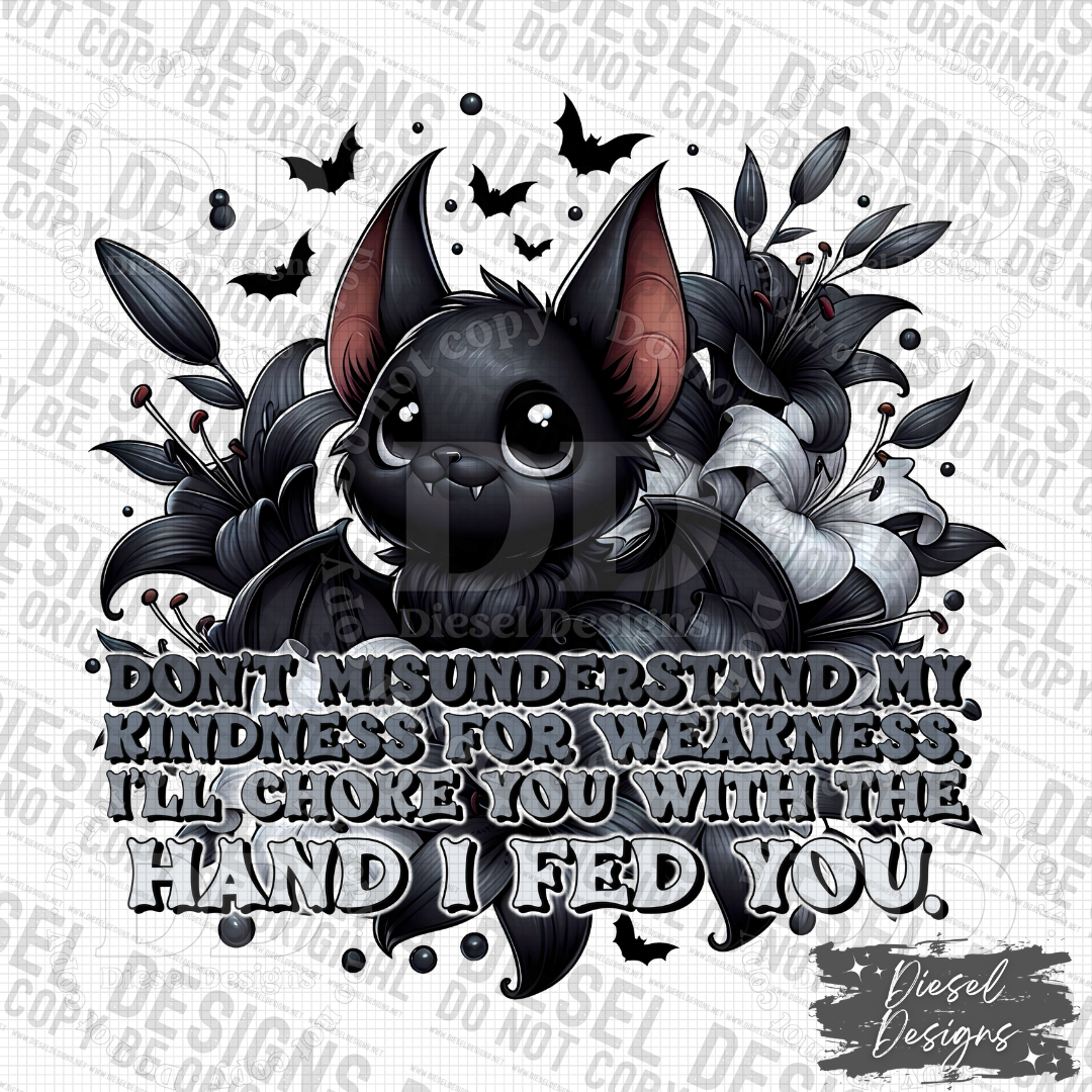 Kindness For Weakness PNG  | 300 DPI | Transparent PNG | Digital File Only