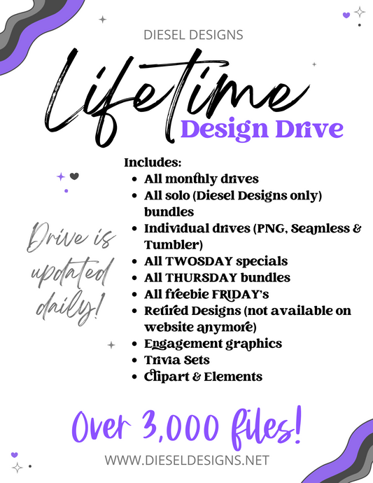 Lifetime Digital Design Drive