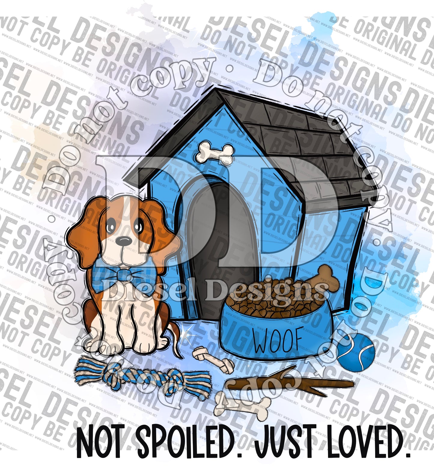 Not Spoiled | 300 DPI | Transparent PNG