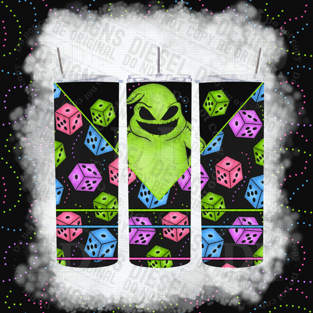 Neon Oogie Bundle | 26 files | 300 DPI | PNG | Seamless | Tumbler Wraps