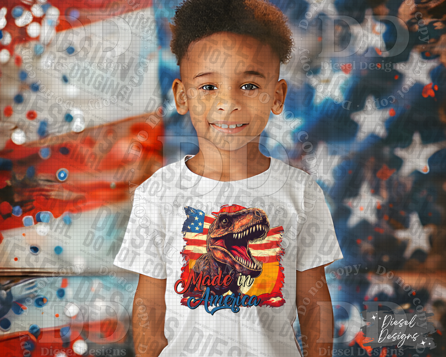 Patriotic Summer | 300 DPI | PNG | Seamless | Tumbler Wraps | Collab | Digital File Only