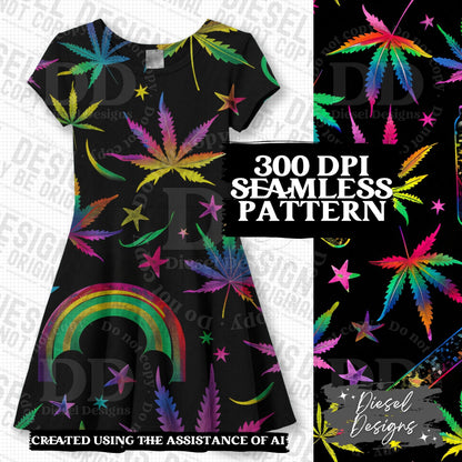 Pride 420 Seamless BUNDLE | 300 DPI | PNG | Seamless | Tumbler Wraps | Digital File Only