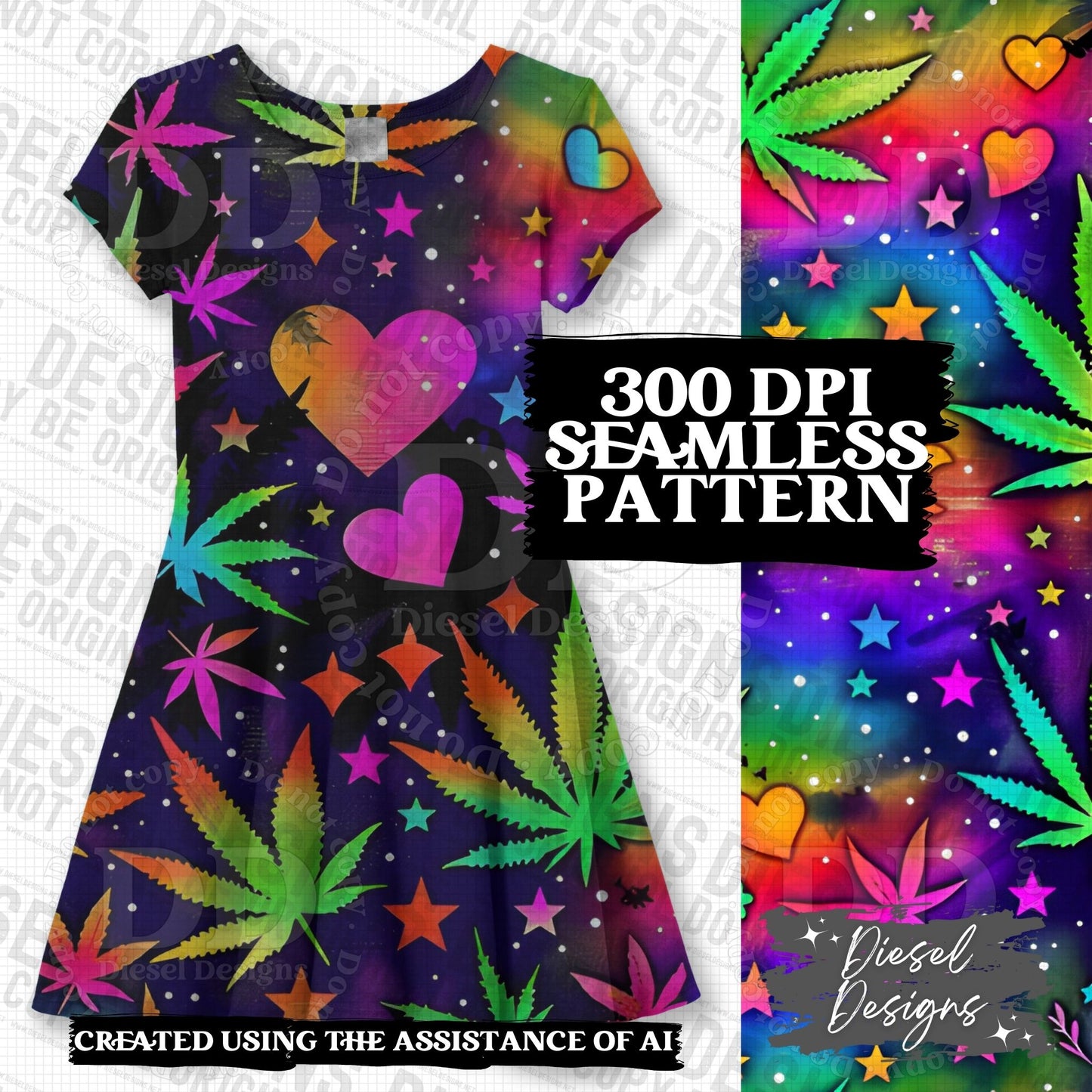 Pride 420 Seamless BUNDLE | 300 DPI | PNG | Seamless | Tumbler Wraps | Digital File Only