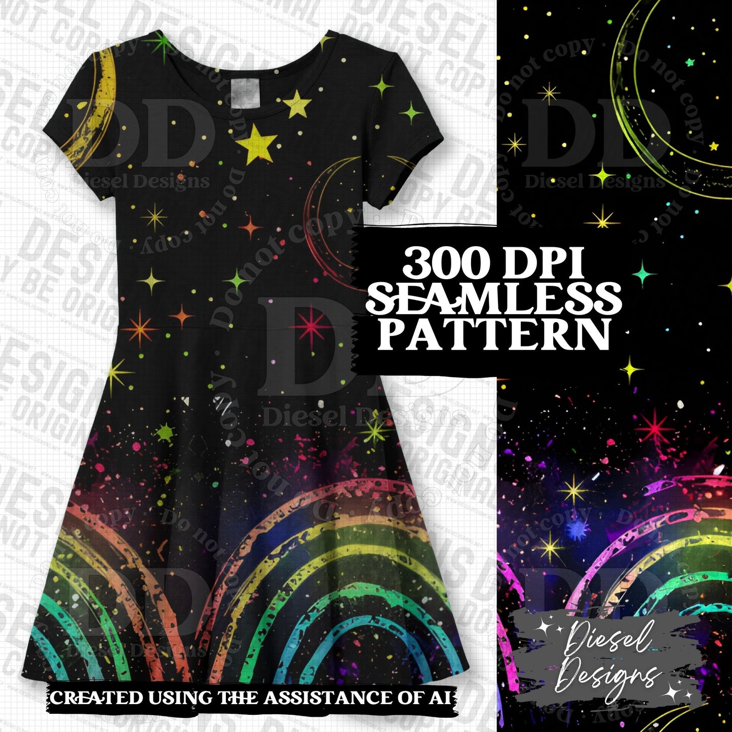 Pride Celestial Clouds Seamless BUNDLE | 300 DPI | PNG | Seamless | Tumbler Wraps | Digital File Only