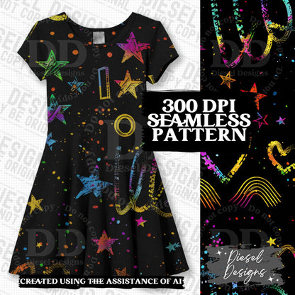 Pride Doodles Seamless BUNDLE | 300 DPI | PNG | Seamless | Tumbler Wraps | Digital File Only