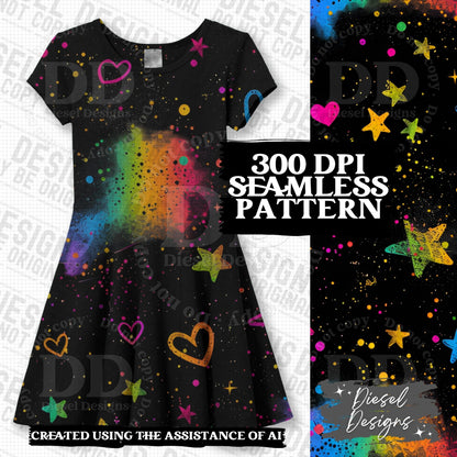 Pride Doodles Seamless BUNDLE | 300 DPI | PNG | Seamless | Tumbler Wraps | Digital File Only