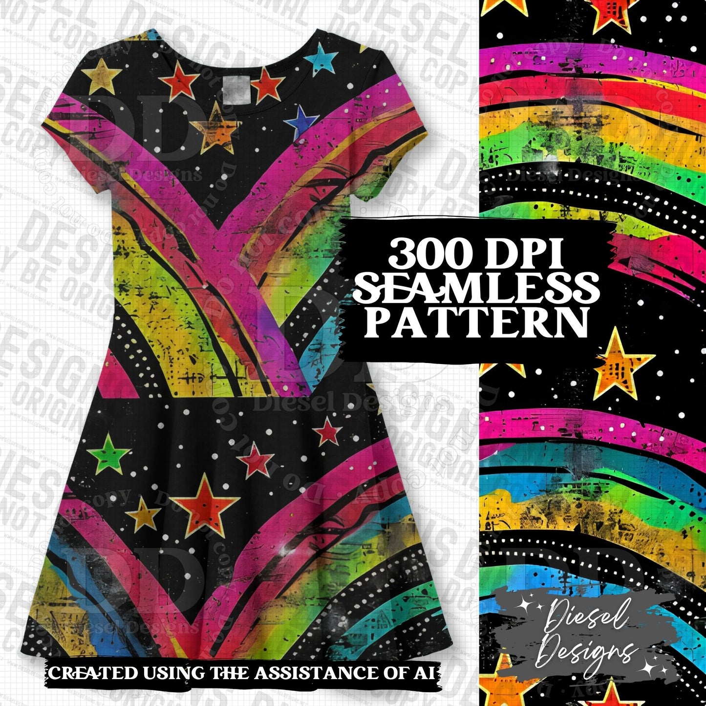 Pride Rainbows Seamless Bundle 2 | 300 DPI | PNG | Seamless | Tumbler Wraps | Digital File Only