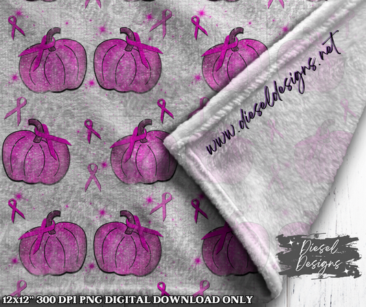 Save The Pumpkins Seamless Design V1 | 300 DPI | Seamless 12"x12" | Includes 2 Sizes