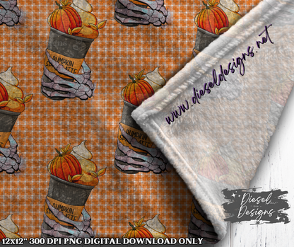 It's Fall Season Seamless Design | 300 DPI | Seamless 12"x12" | Includes 2 Sizes