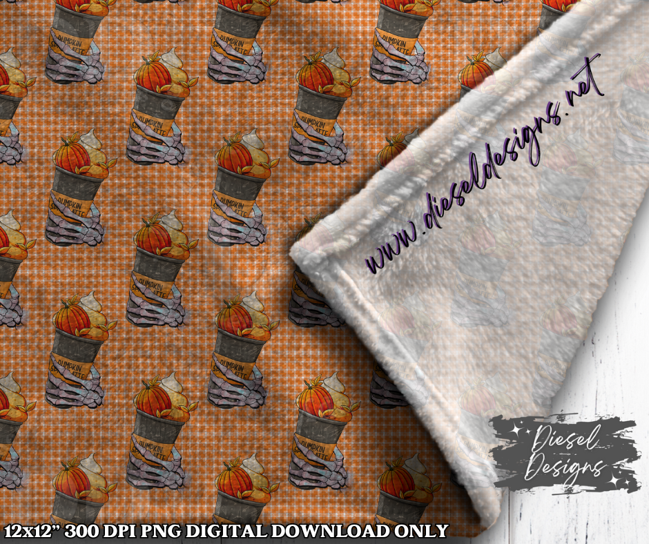 It's Fall Season Seamless Design | 300 DPI | Seamless 12"x12" | Includes 2 Sizes