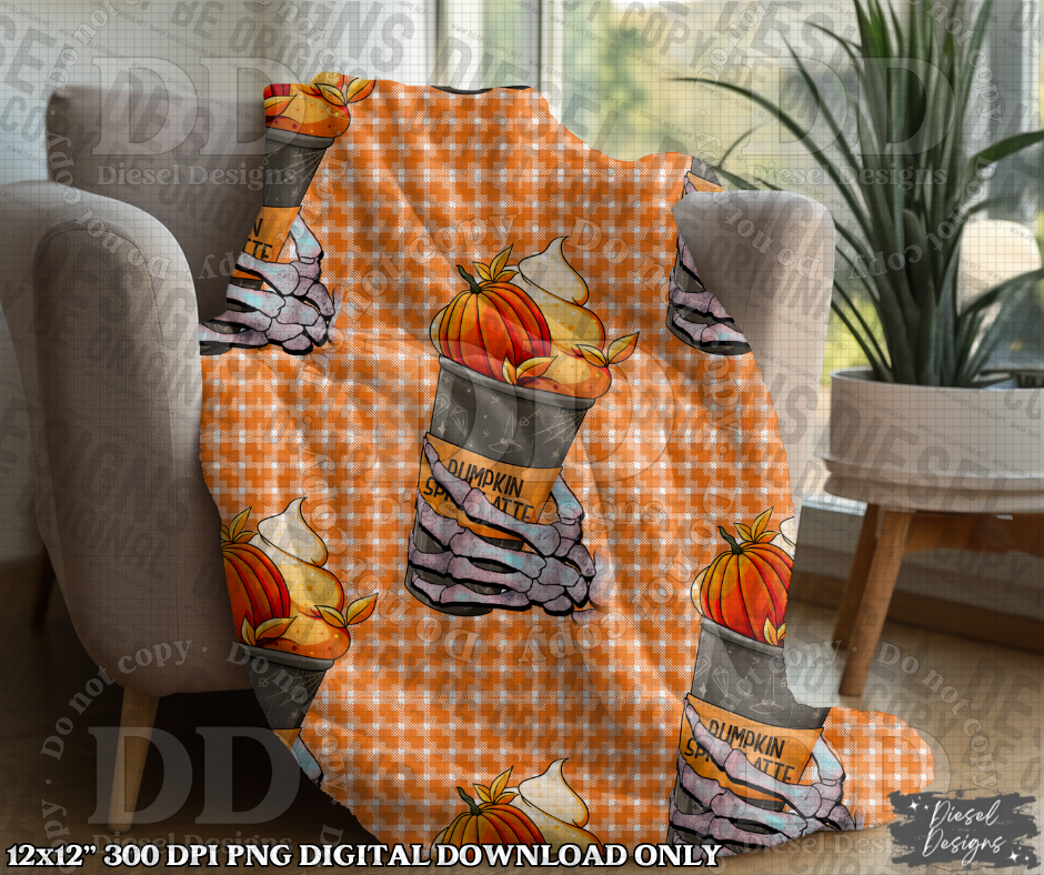 It's Fall Season Seamless Design | 300 DPI | Seamless 12"x12" | Includes 2 Sizes