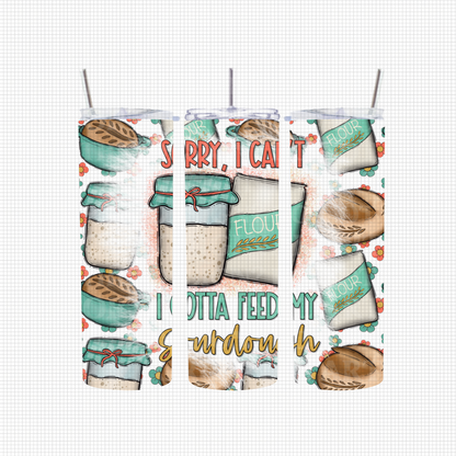 Don't be so sourdough | Bunde | 300 DPI | PNG | Seamless | Tumbler Wraps