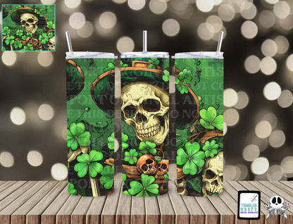 St Patricks Tumbler | 20oz. |  40oz | Kids |  Tumbler Wrap | 300 DPI | Digital File Only | 3 Sizes Included