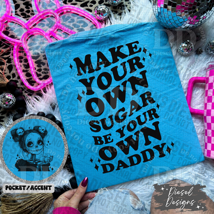 Sugar Daddy Pocket Set | PNG | Pocket Set | 300 DPI | Transparent PNG | Digital File Only