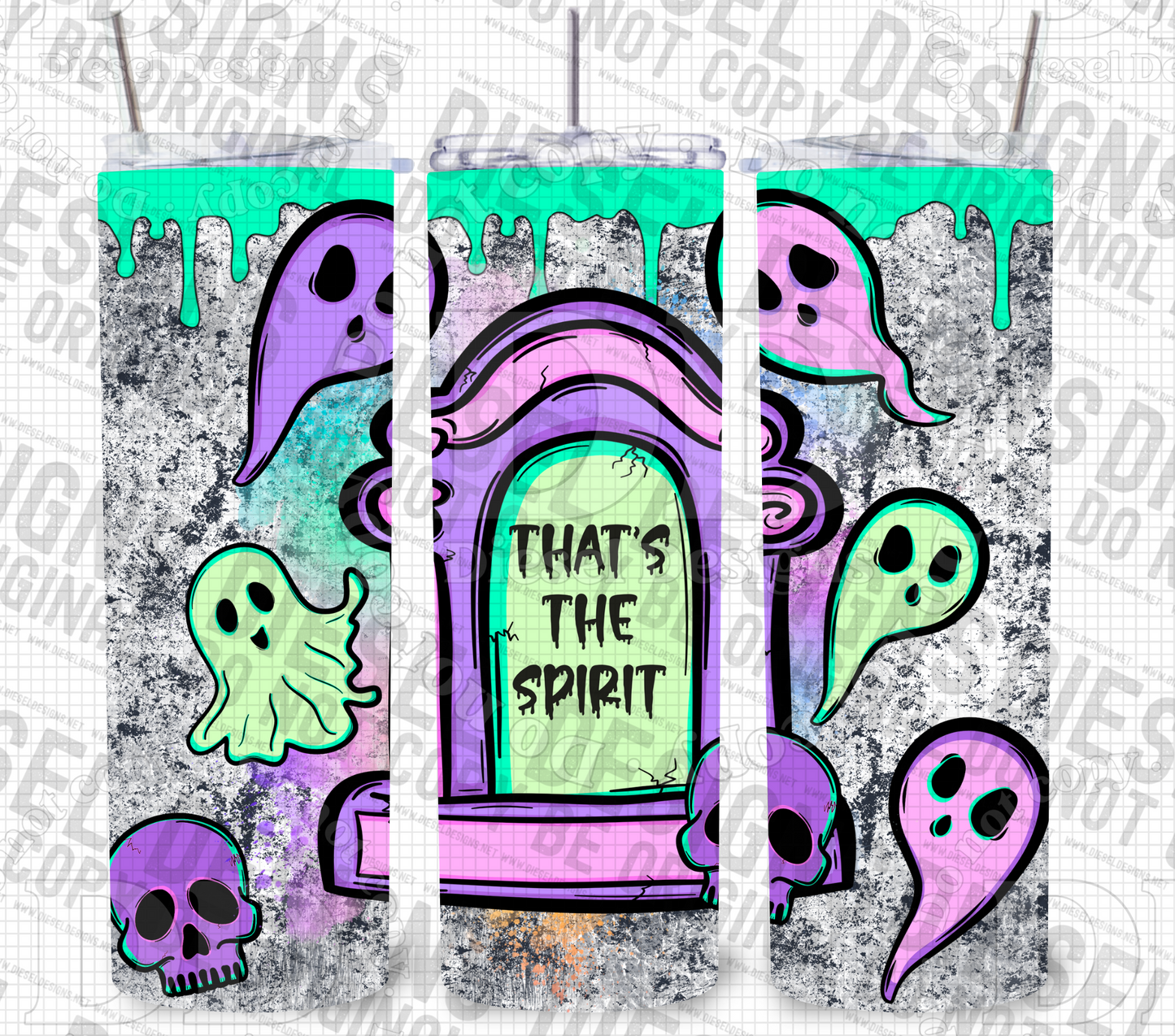 That's the Spirit  | 20oz. Tumbler Wrap | 300 DPI