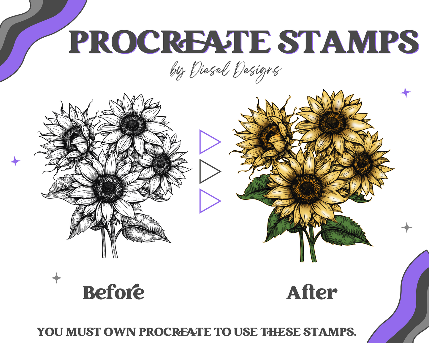 2025 Procreate Stamp & Brush Drive | Google Drive