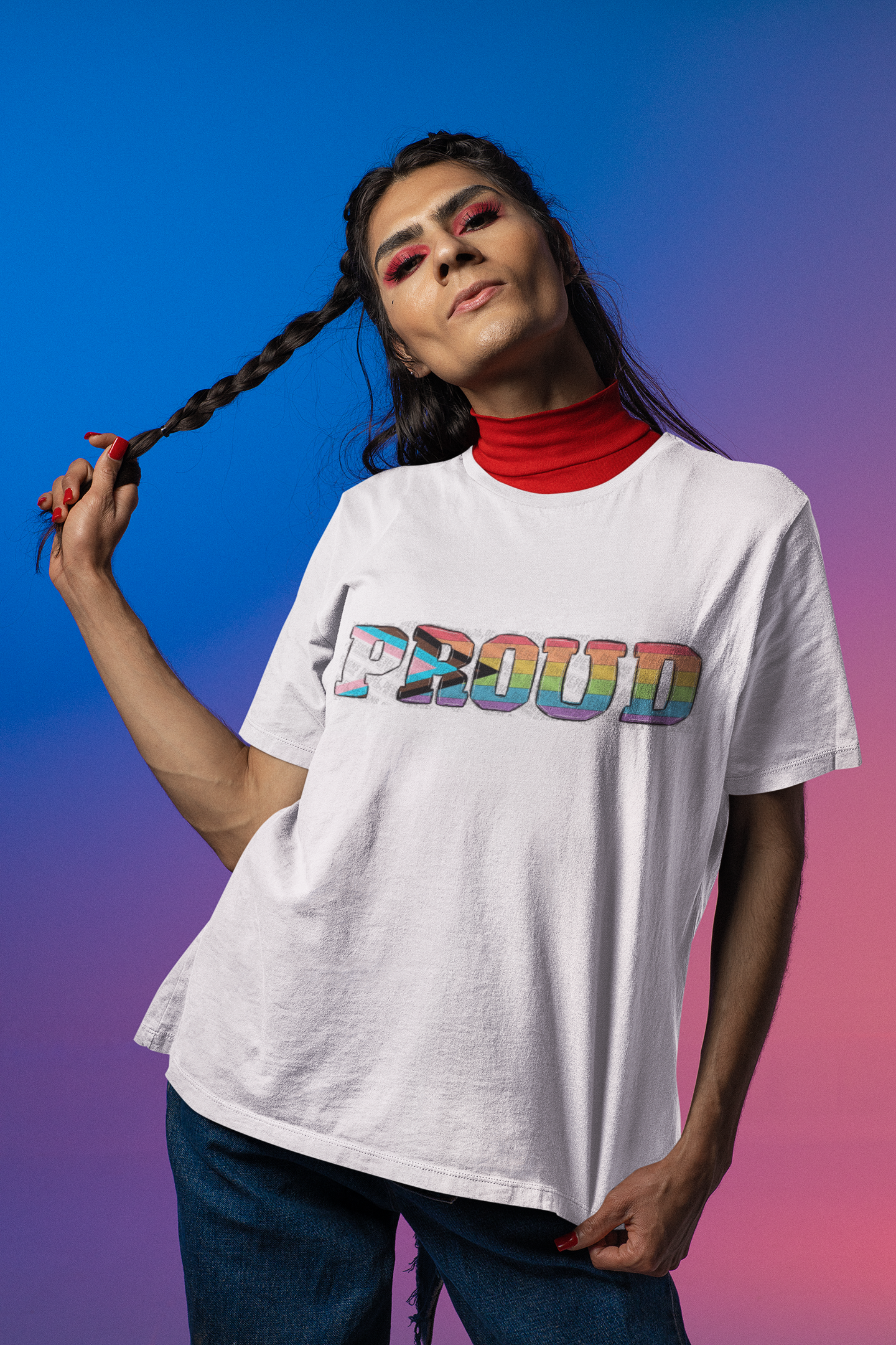 Pride Proud Progression | 300 DPI | Transparent PNG