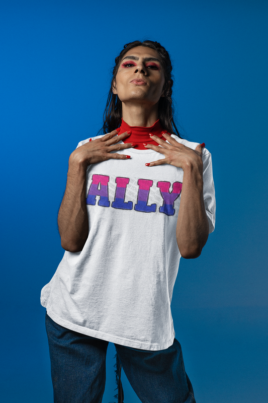 Bisexual Ally | 300 DPI | Transparent PNG