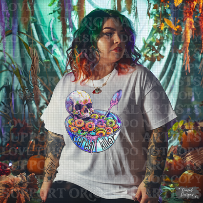 Cereal Killer PNG  | 300 DPI | Transparent PNG | Digital File Only