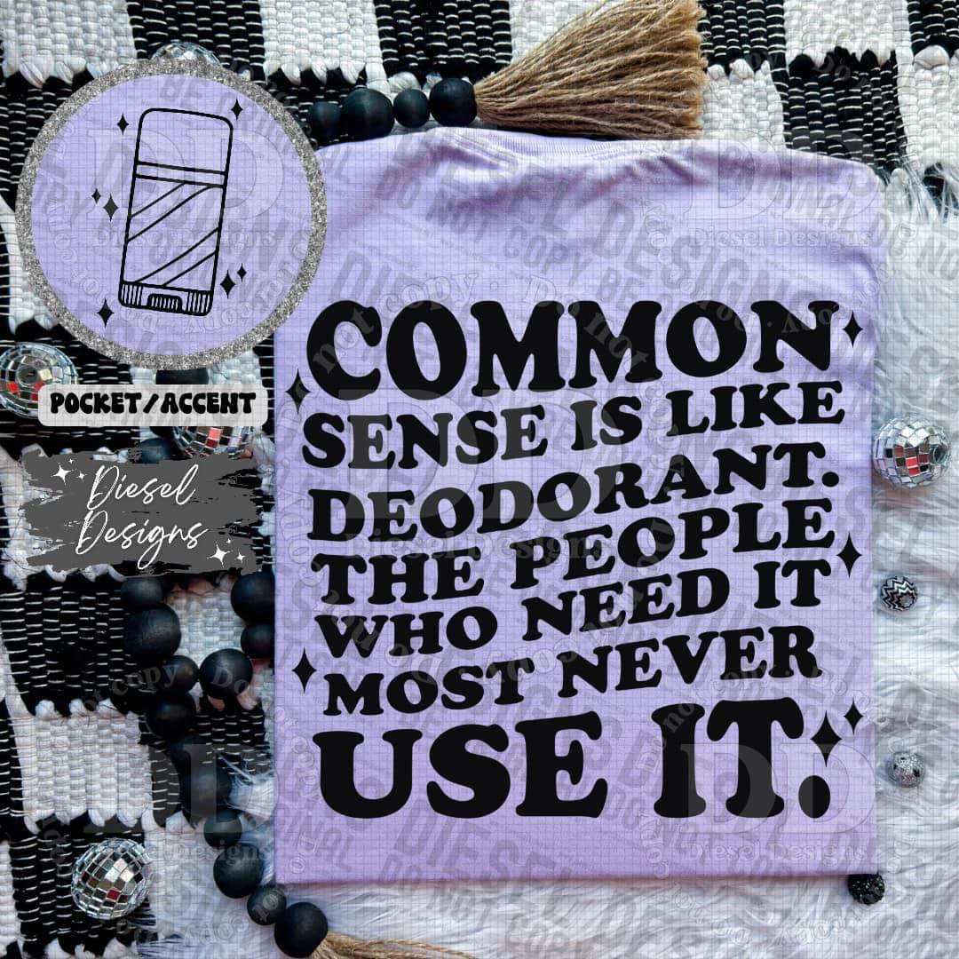 Common Sense Pocket Set | PNG | Pocket Set | 300 DPI | Transparent PNG | Digital File Only