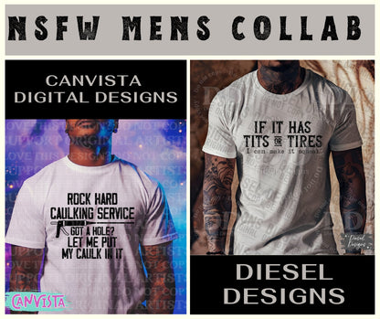 Snarky Men Collab | 300 DPI | PNG | Seamless | Tumbler Wraps | Collab | Digital Files Only