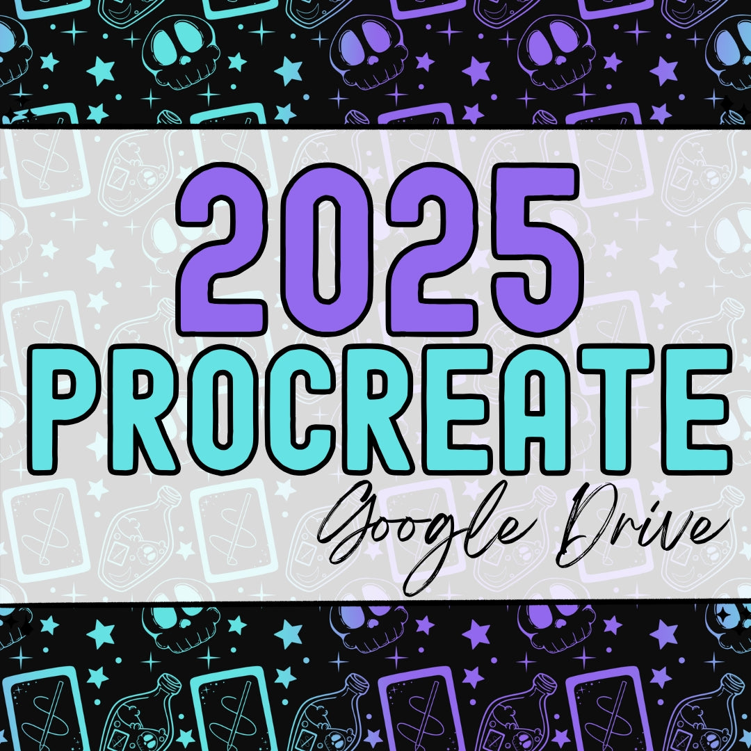 2025 Procreate Stamp & Brush Drive | Google Drive