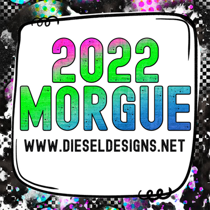 2022 Morgue | 300 DPI | Transparent PNG | Seamless | Tumbler Wraps | Clipart