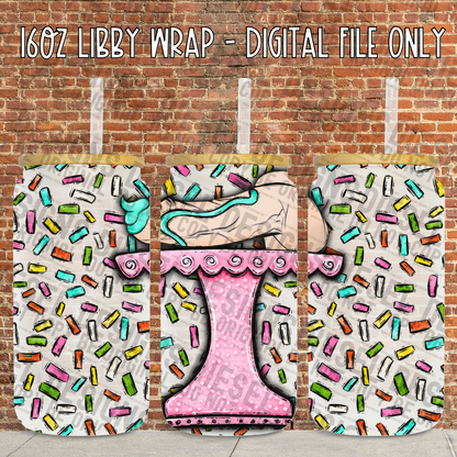 Naughty Baker Bundle | 300 DPI | PNG | Seamless | Tumbler Wraps | Libby Wraps